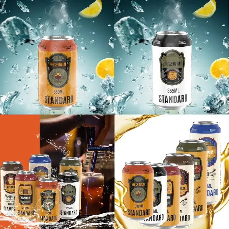 Bia cồn cao cấp từ lúa mạch 6.0%ABV và hương vị trái cây đặc trưng hình ảnh 14-description