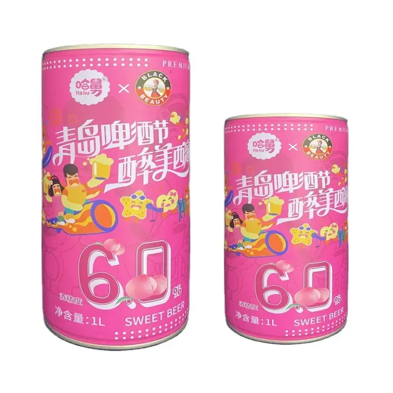 Bia cồn cao cấp từ lúa mạch 6.0%ABV và hương vị trái cây đặc trưng