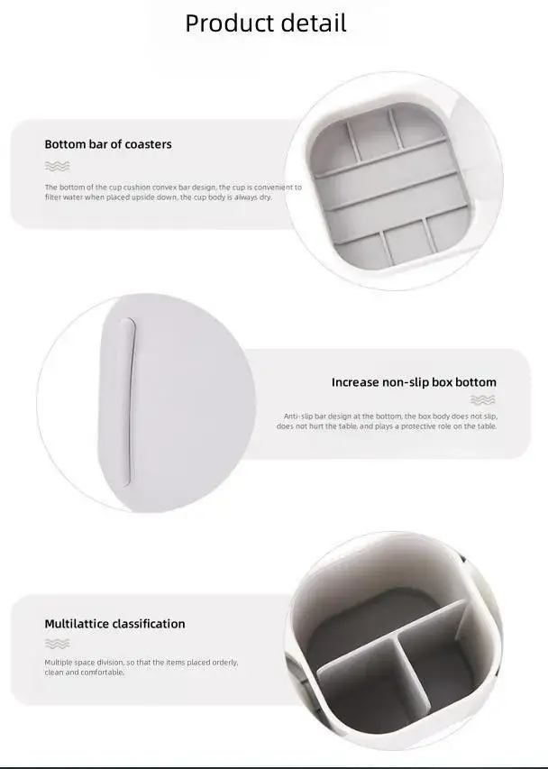 Kệ đựng đồ vệ sinh phòng tắm kết hợp hộp lưu trữ không cần khoan hình ảnh 20-description