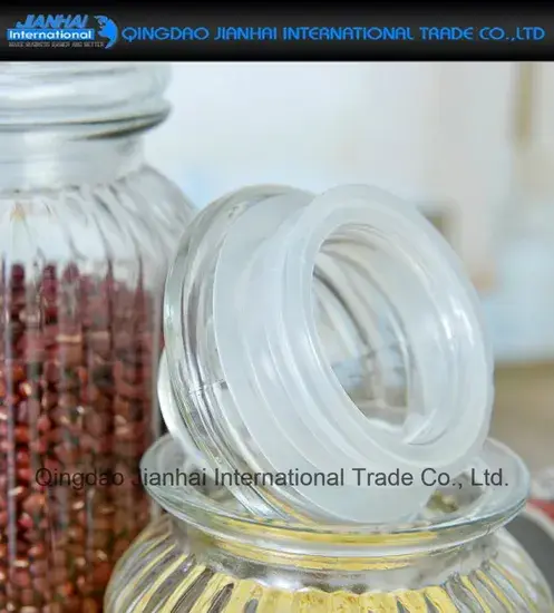 Bộ bình chứa thực phẩm với kiểu dáng đẹp, có chi tiết gai phù hợp cho thực phẩm, đồ ăn, đồ ngọt và gia vị
