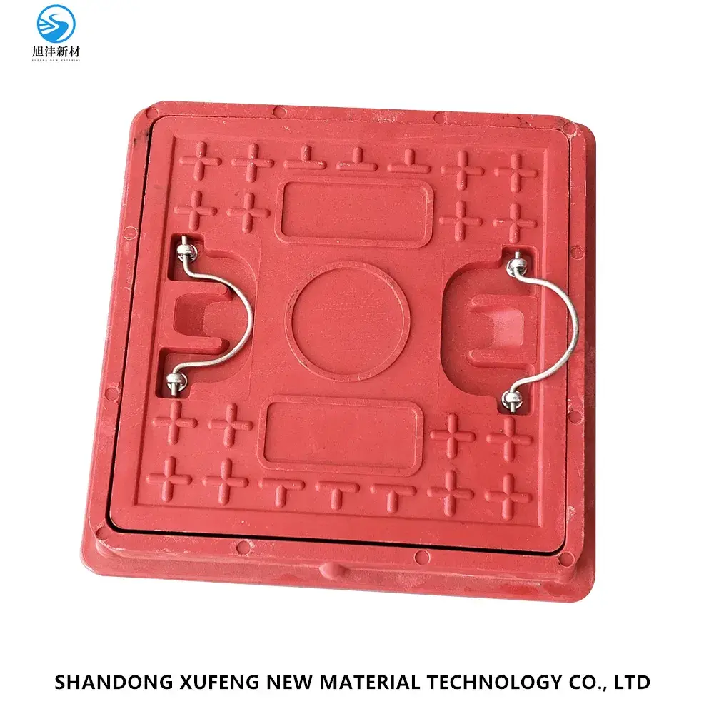 Sản phẩm Nắp hố ga vuông cách nhiệt FRP En124 A15 250*250 - Được ưa chuộng nhất