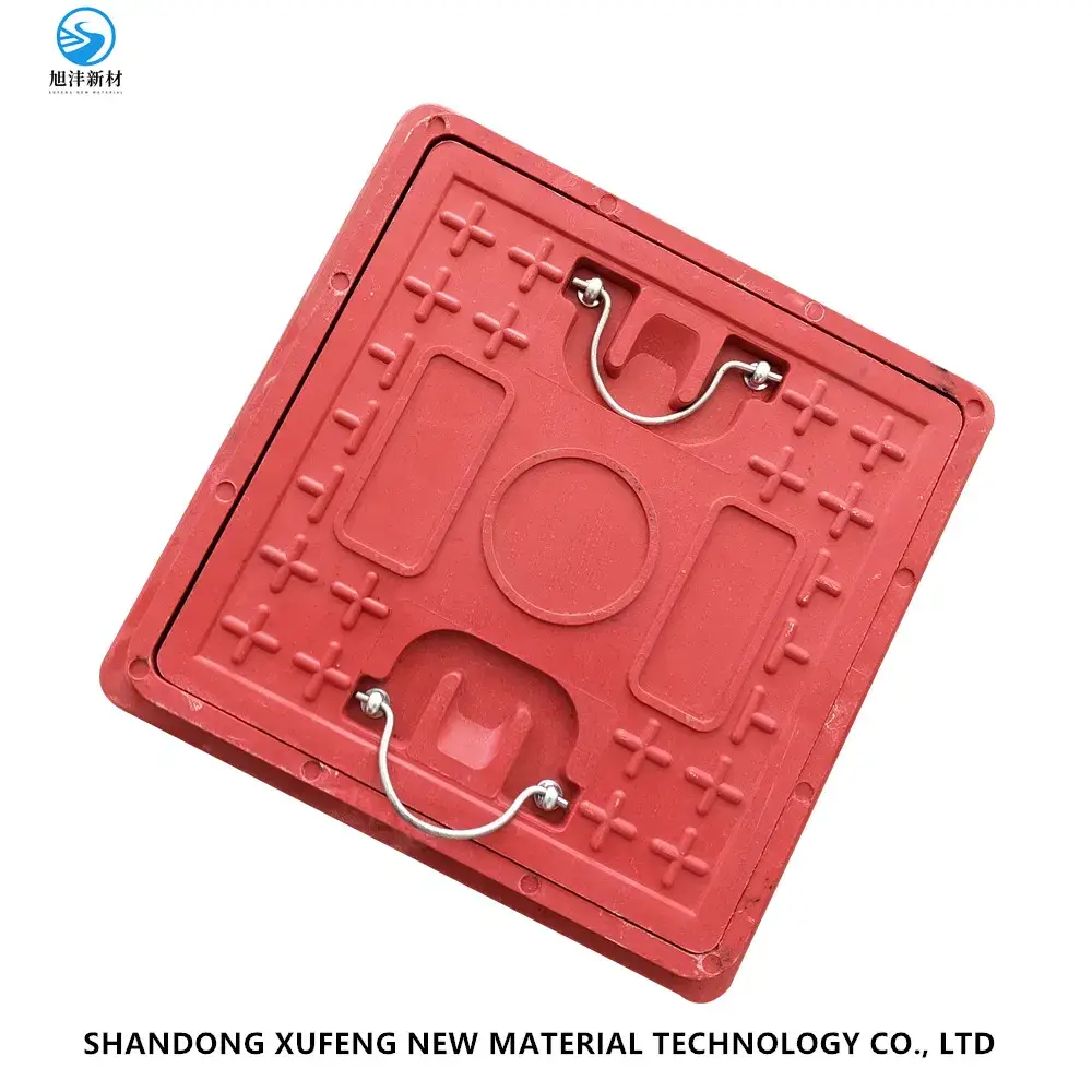 Sản phẩm Nắp hố ga vuông cách nhiệt FRP En124 A15 250*250 - Được ưa chuộng nhất