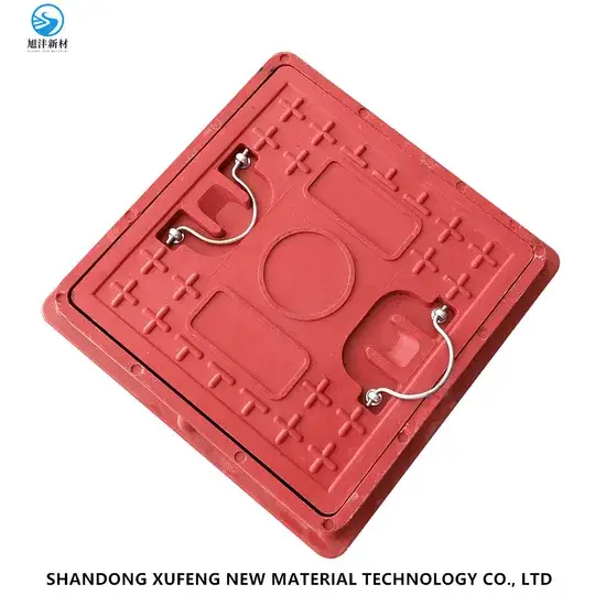 Sản phẩm Nắp hố ga vuông cách nhiệt FRP En124 A15 250*250 - Được ưa chuộng nhất