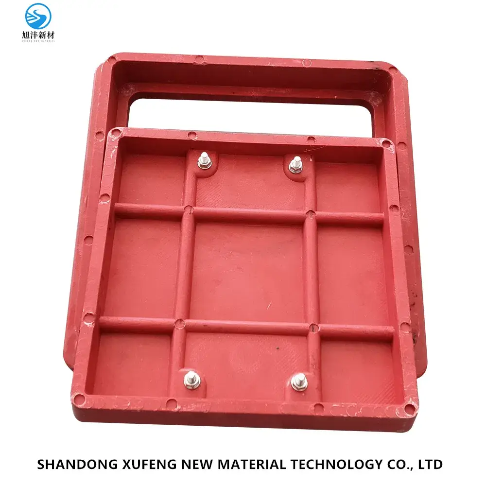 Sản phẩm Nắp hố ga vuông cách nhiệt FRP En124 A15 250*250 - Được ưa chuộng nhất