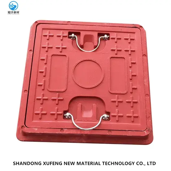 Sản phẩm Nắp hố ga vuông cách nhiệt FRP En124 A15 250*250 - Được ưa chuộng nhất hình ảnh 1-description