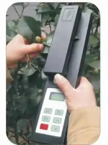 Máy đo diện tích lá cầm tay Biobase dùng trong nông nghiệp, màn hình LCD hiển thị, thiết bị di động đo diện tích lá
