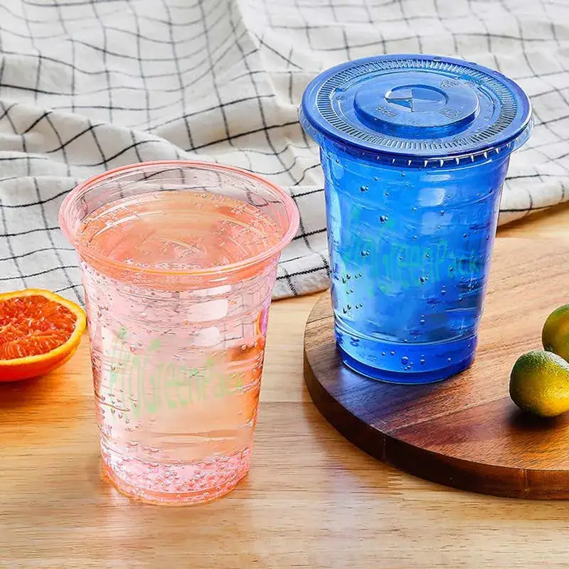 Cốc kem giấy thân thiện môi trường với nắp và thìa đi kèm hình ảnh 32-description