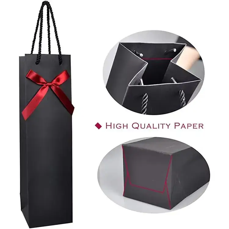 Bao bì giấy thân thiện với môi trường dành cho rượu sâm panh ngày lễ Giáng sinh từ nguyên liệu sinh học phân hủy hình ảnh 13-description