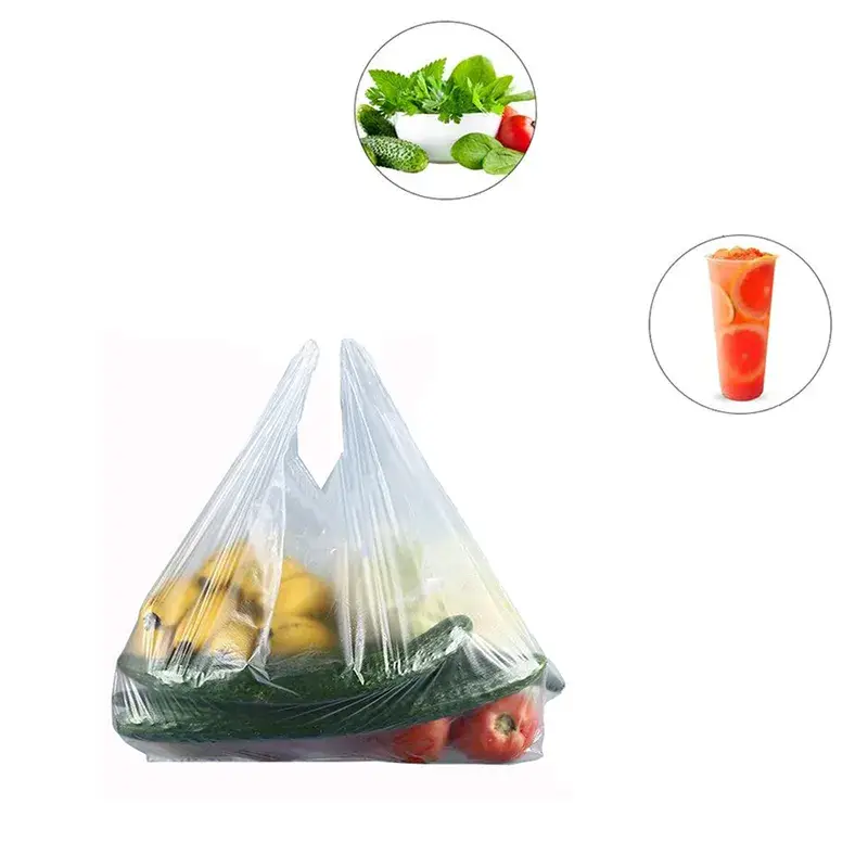 Nhà máy sản xuất túi thực phẩm siêu thị thân thiện với môi trường và thân thiện với túi áo thun hình ảnh 17-description