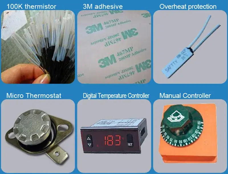 Tấm đệm nhiệt màu đen làm từ chất liệu cao su silicone hình ảnh 14-description