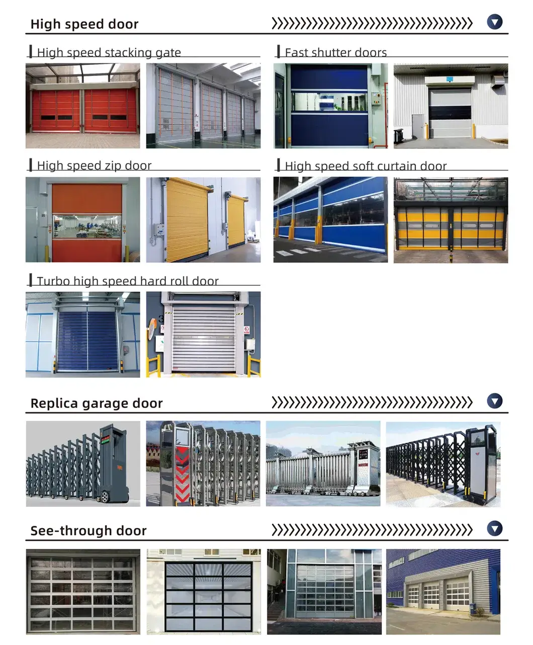 Cửa gara hiện đại cho biệt thự, chất liệu nhôm hợp kim, màu đen, kính mờ hình ảnh 15-description