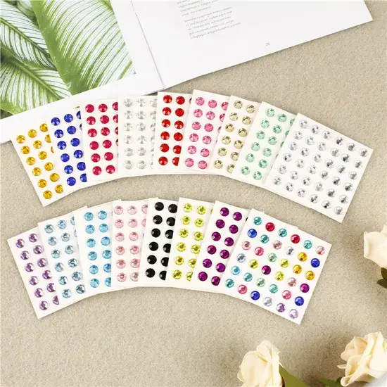 Nhãn dán lấp lánh bán buôn - Sản phẩm acrylic rhinestone mới nhất