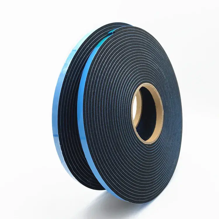 Băng dính foam PVC màu xanh hai mặt dùng để cố định rãnh cáp PVC