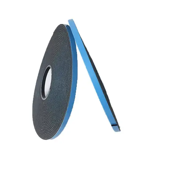Băng dính foam PVC màu xanh hai mặt dùng để cố định rãnh cáp PVC