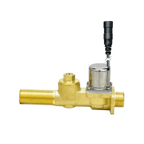 Van xả nước tiểu từ loại nhựa đồng 180 độ với khóa điện tử DC6V