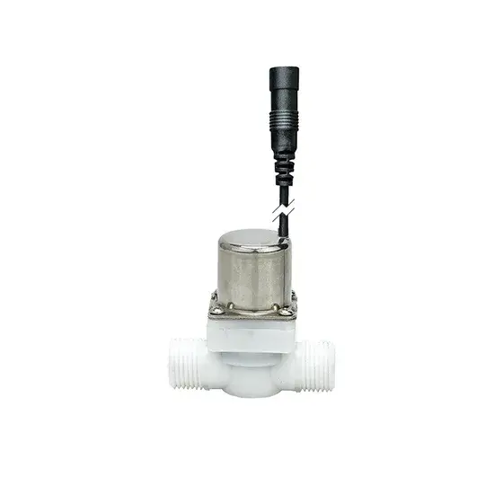 Van xả nước tiểu từ loại nhựa đồng 180 độ với khóa điện tử DC6V