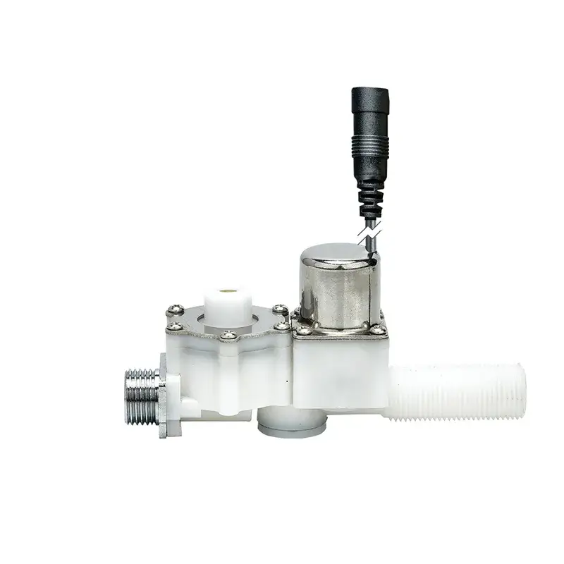 Van xả nước tiểu từ loại nhựa đồng 180 độ với khóa điện tử DC6V