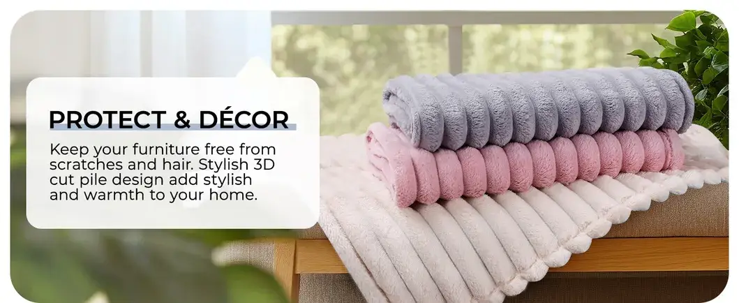 Chăn chó Brighthomey từ cotton hữu cơ chống gây dị ứng, tĩnh điện và lông, màu be hình ảnh 14-description