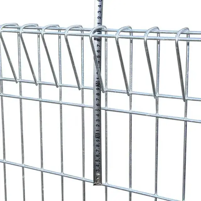 Hàng rào an ninh mạ kẽm 2.4m và hàng rào lưới Brc chống leo trèo - sản phẩm vật liệu xây dựng