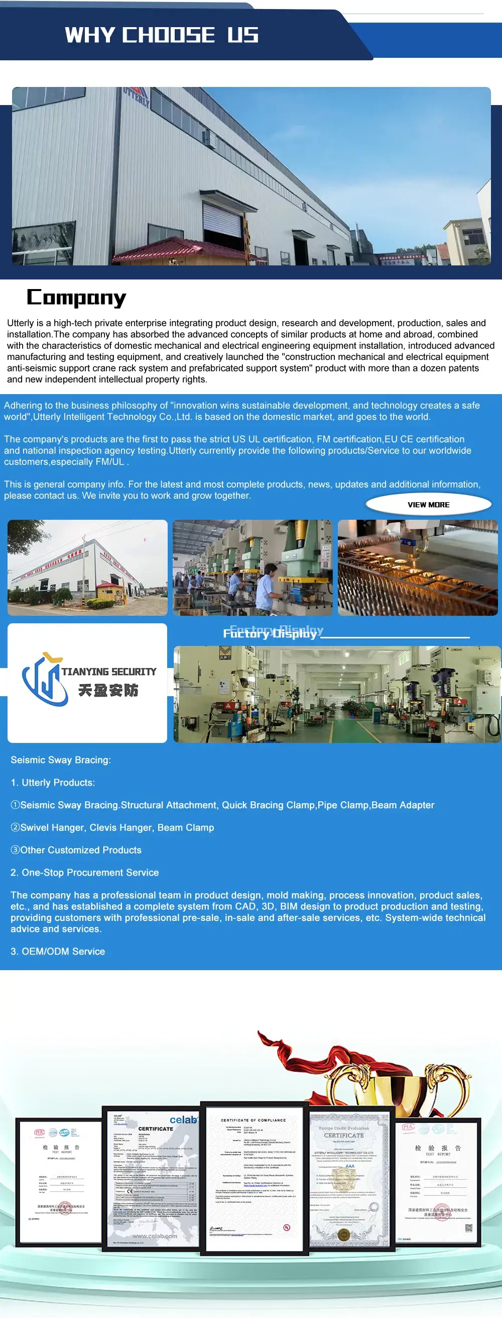 Vật liệu xây dựng chống rung lắc, sử dụng kẹp nhanh cho thanh giằng hình ảnh 26-description
