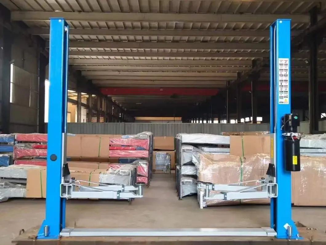 2 cầu nâng xe được chứng nhận CE từ nhà máy sản xuất hình ảnh 12-description