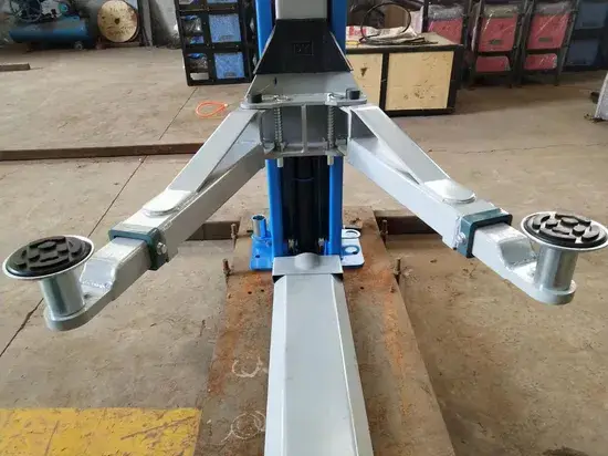 2 cầu nâng xe được chứng nhận CE từ nhà máy sản xuất