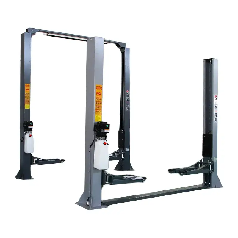 2 cầu nâng xe được chứng nhận CE từ nhà máy sản xuất