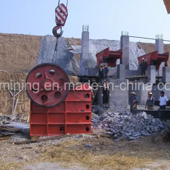 Máy nghiền hàm di động CE PE250*400 cho đá granite, đá vôi, sỏi - Chứng nhận chất lượng