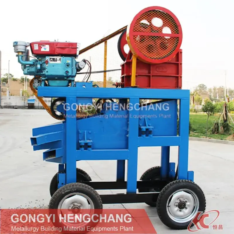 Máy nghiền hàm di động CE PE250*400 cho đá granite, đá vôi, sỏi - Chứng nhận chất lượng hình ảnh 18-description