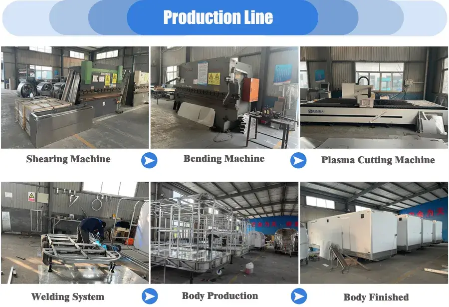 Xe tải thực phẩm di động CE phổ biến dành cho cà phê nhanh và kem lạnh Airstream - Chứng nhận mới hình ảnh 34-description