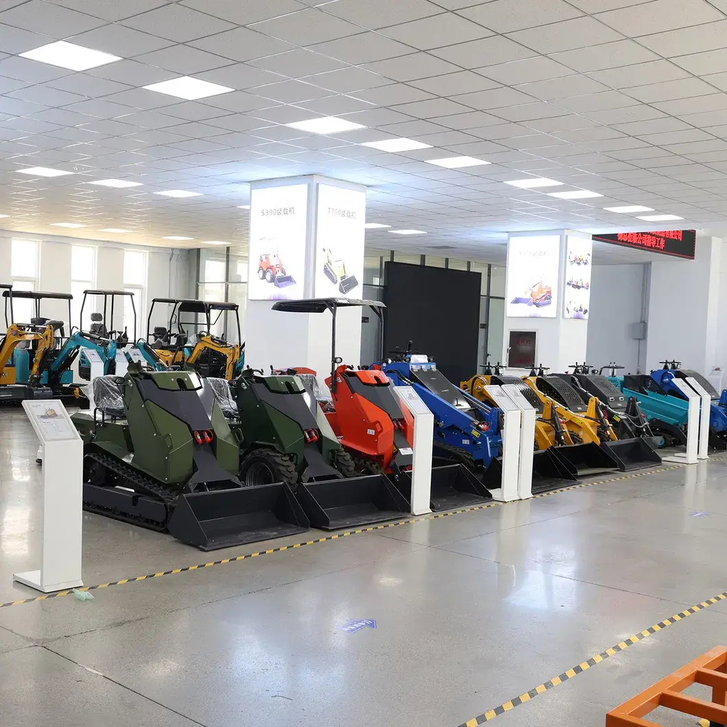 Máy xúc mini đa năng với chứng nhận CE, sức mạnh thùng máy xúc bánh xích diesel thủy lực hình ảnh 25-description