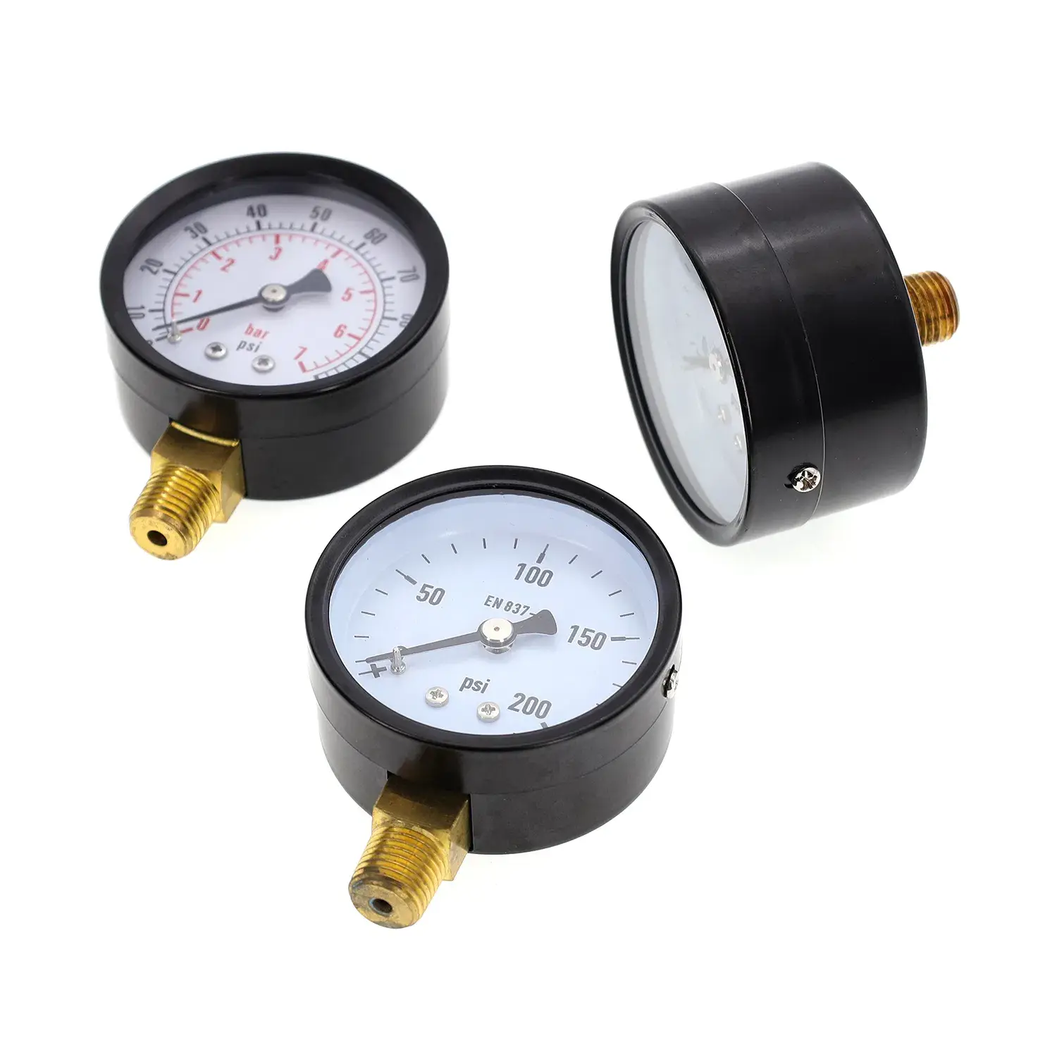 Đồng hồ đo áp suất 4inch 21bar 300psi - Chứng nhận CE chất lượng