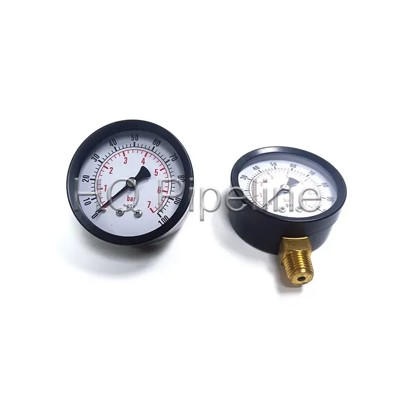 Đồng hồ đo áp suất 4inch 21bar 300psi - Chứng nhận CE chất lượng hình ảnh 12-description