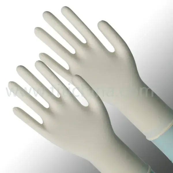 Găng tay latex cao su sử dụng một lần, đạt tiêu chuẩn CE hình ảnh 2-description