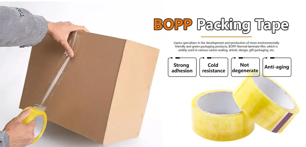 Băng keo dán BOPP - Sản phẩm bán chạy từ nhà máy CE Trung Quốc, cung cấp mẫu BV hình ảnh 12-description