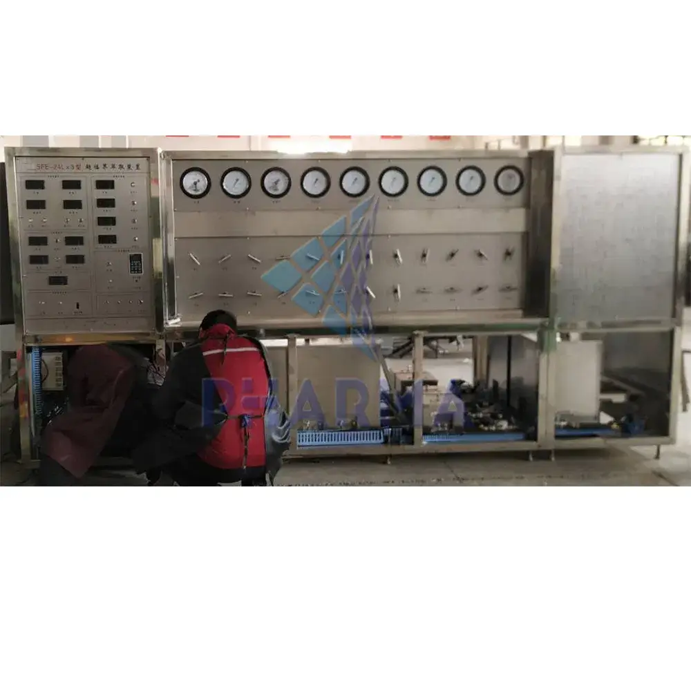 Chuẩn lắp đặt mô-đun CE 100L cho máy chiết xuất siêu tới hạn CO2