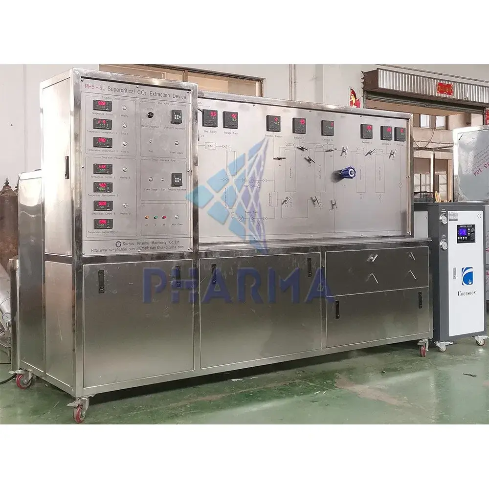 Chuẩn lắp đặt mô-đun CE 100L cho máy chiết xuất siêu tới hạn CO2