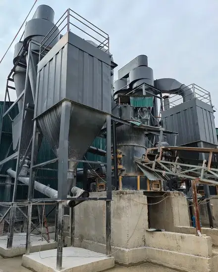 Chuyên chế biến Kaolin, Canxit, Đolomit bằng máy nghiền Raymond tại nhà máy CaCO3