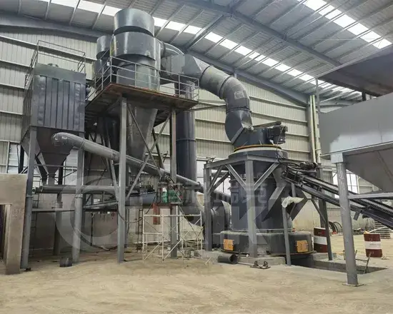 Chuyên chế biến Kaolin, Canxit, Đolomit bằng máy nghiền Raymond tại nhà máy CaCO3