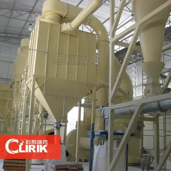 Chuyên chế biến Kaolin, Canxit, Đolomit bằng máy nghiền Raymond tại nhà máy CaCO3
