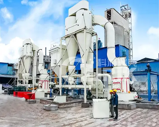Chuyên chế biến Kaolin, Canxit, Đolomit bằng máy nghiền Raymond tại nhà máy CaCO3