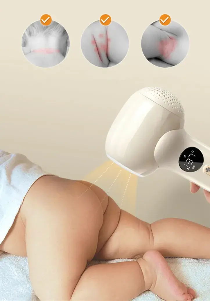 Máy sấy tóc cầm tay với thiết kế màu sắc đa dạng, phù hợp sử dụng trong phòng tắm cho cả gia đình và trẻ em hình ảnh 14-description