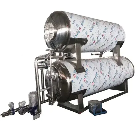 Nồi tiệt trùng thực phẩm cho đồ đóng hộp và lọ thủy tinh, máy tiệt trùng cho đồ kim loại
