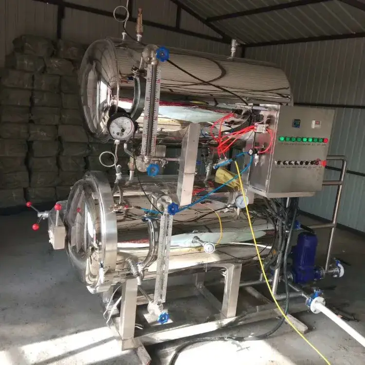 Nồi tiệt trùng thực phẩm cho đồ đóng hộp và lọ thủy tinh, máy tiệt trùng cho đồ kim loại hình ảnh 14-description