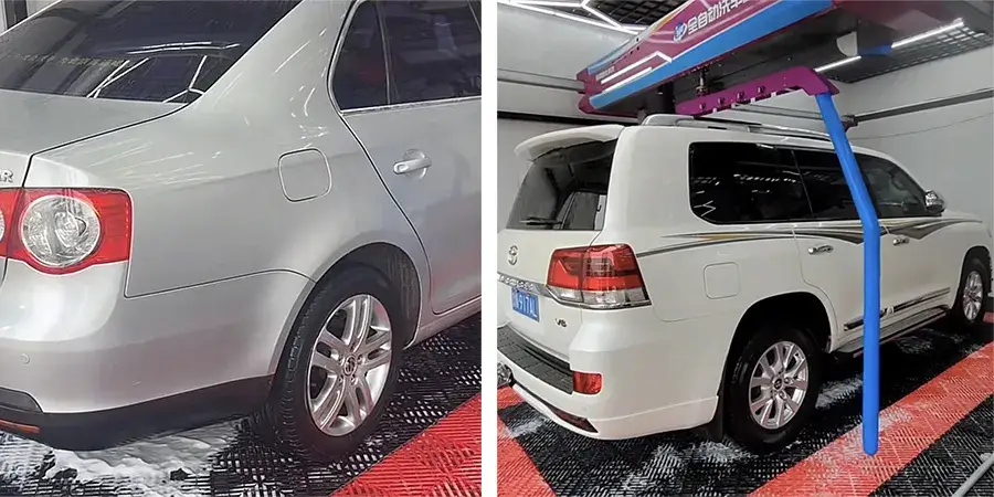 Làm đẹp ô tô với máy rửa xe và dụng cụ chuyên nghiệp, dịch vụ tự phục vụ và rửa xe không chạm, bộ thiết bị máy thổi khô hình ảnh 22-description