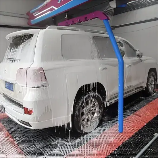 Làm đẹp ô tô với máy rửa xe và dụng cụ chuyên nghiệp, dịch vụ tự phục vụ và rửa xe không chạm, bộ thiết bị máy thổi khô