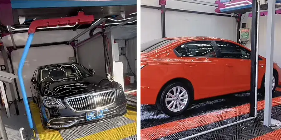 Làm đẹp ô tô với máy rửa xe và dụng cụ chuyên nghiệp, dịch vụ tự phục vụ và rửa xe không chạm, bộ thiết bị máy thổi khô hình ảnh 23-description