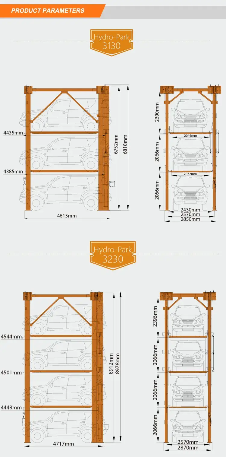 Tăng cường hệ thống bãi đỗ xe lưu trữ thang máy cho xe hơi hình ảnh 18-description