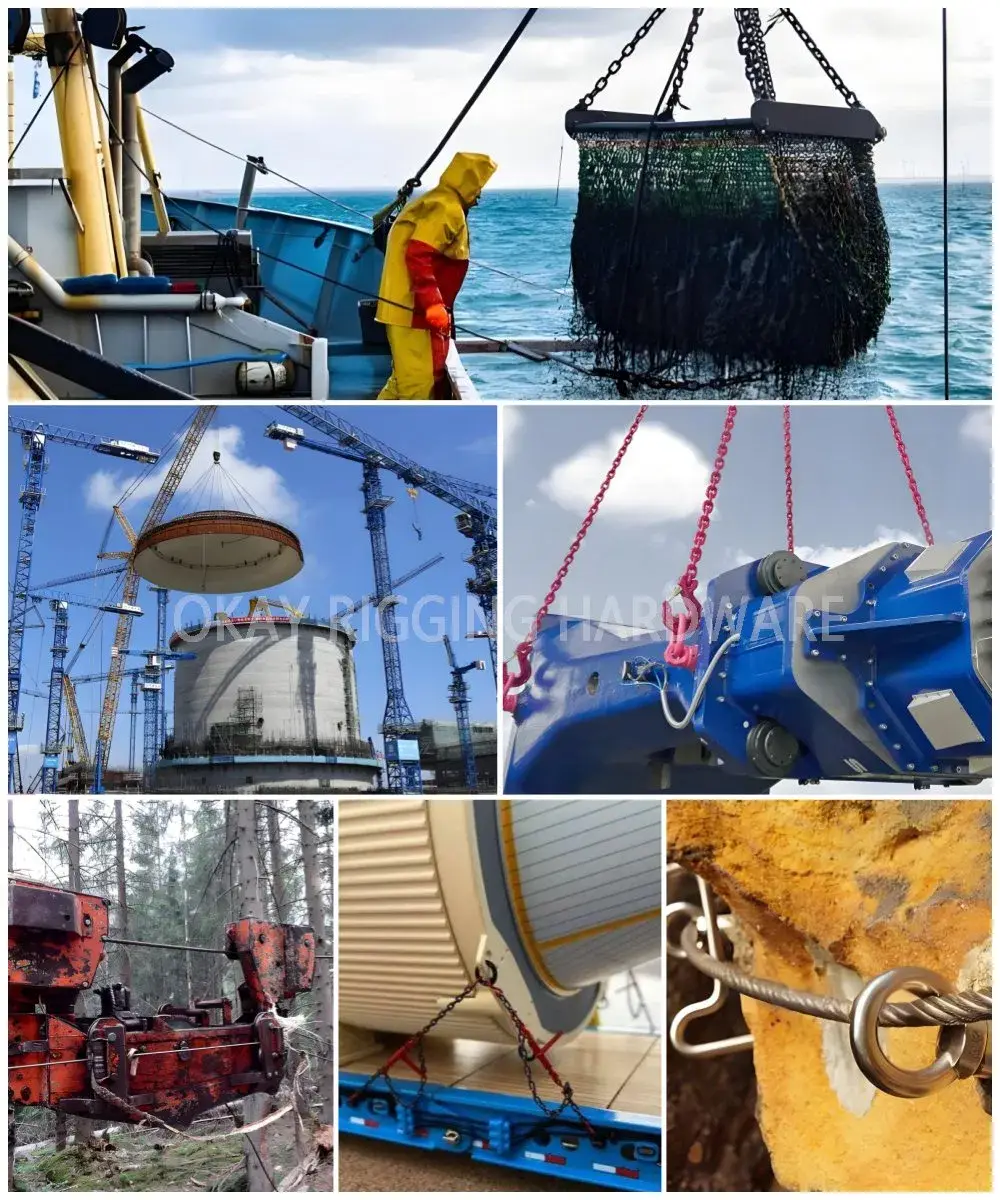 Dây buộc Cargo Lashung sử dụng ratchet, giúp nâng cao hiệu suất và tăng cường công việc kết nối phần cứng rigging hình ảnh 13-description