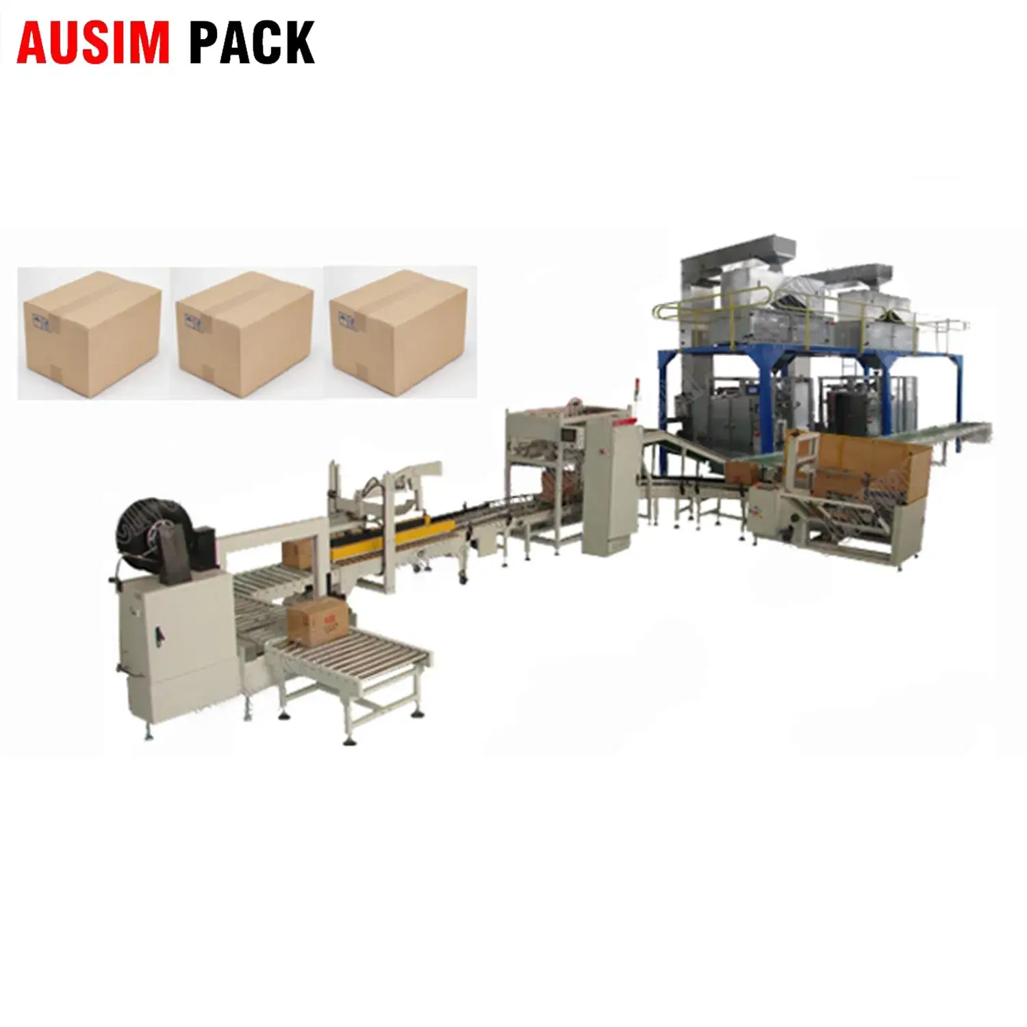Máy đóng gói thùng carton 2 sử dụng động cơ DC tự động - Lựa chọn hiệu quả cho sản xuất